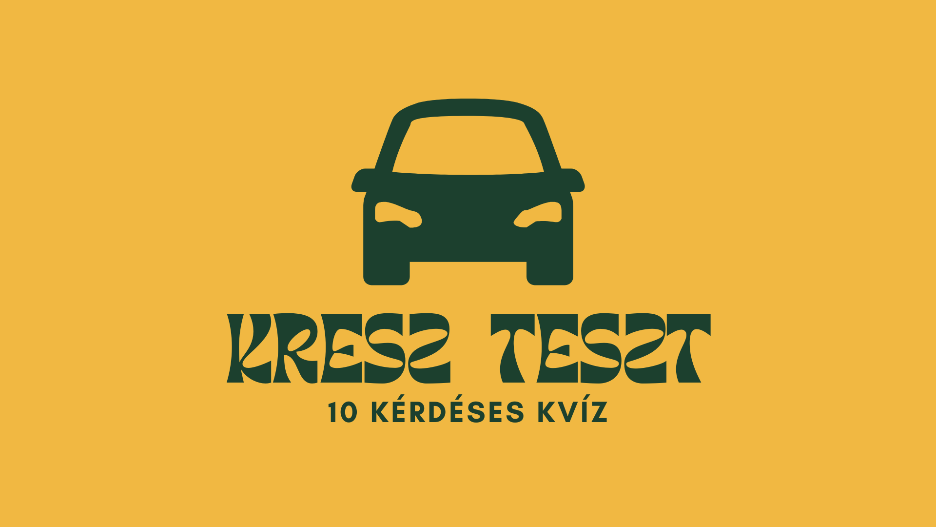 Kresz teszt kvíz