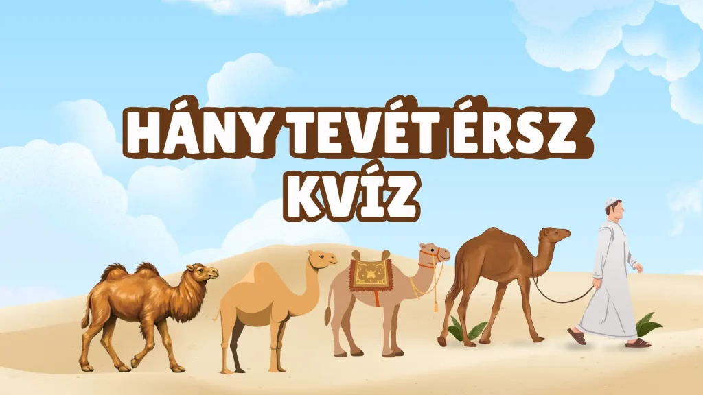 Hány tevét érsz kvíz?
